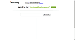 Desktop Screenshot of leaderpublications.com