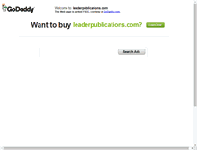 Tablet Screenshot of leaderpublications.com